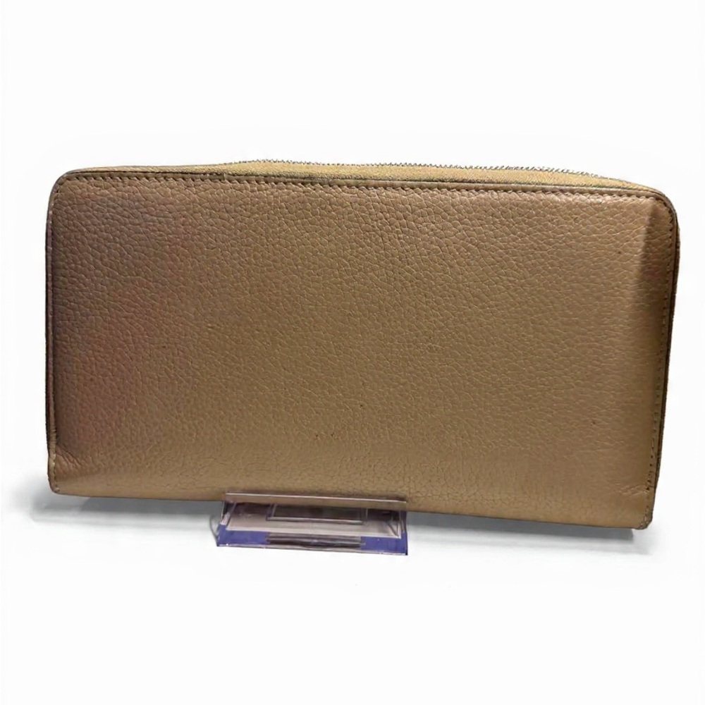 Celine Paris Beige Zip Wallet - Picture 3 of 8